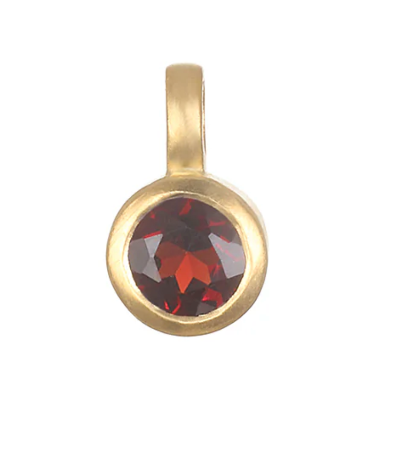Charms Granete ( Amistad, Amor y la piedra de nacimiento de Enero)