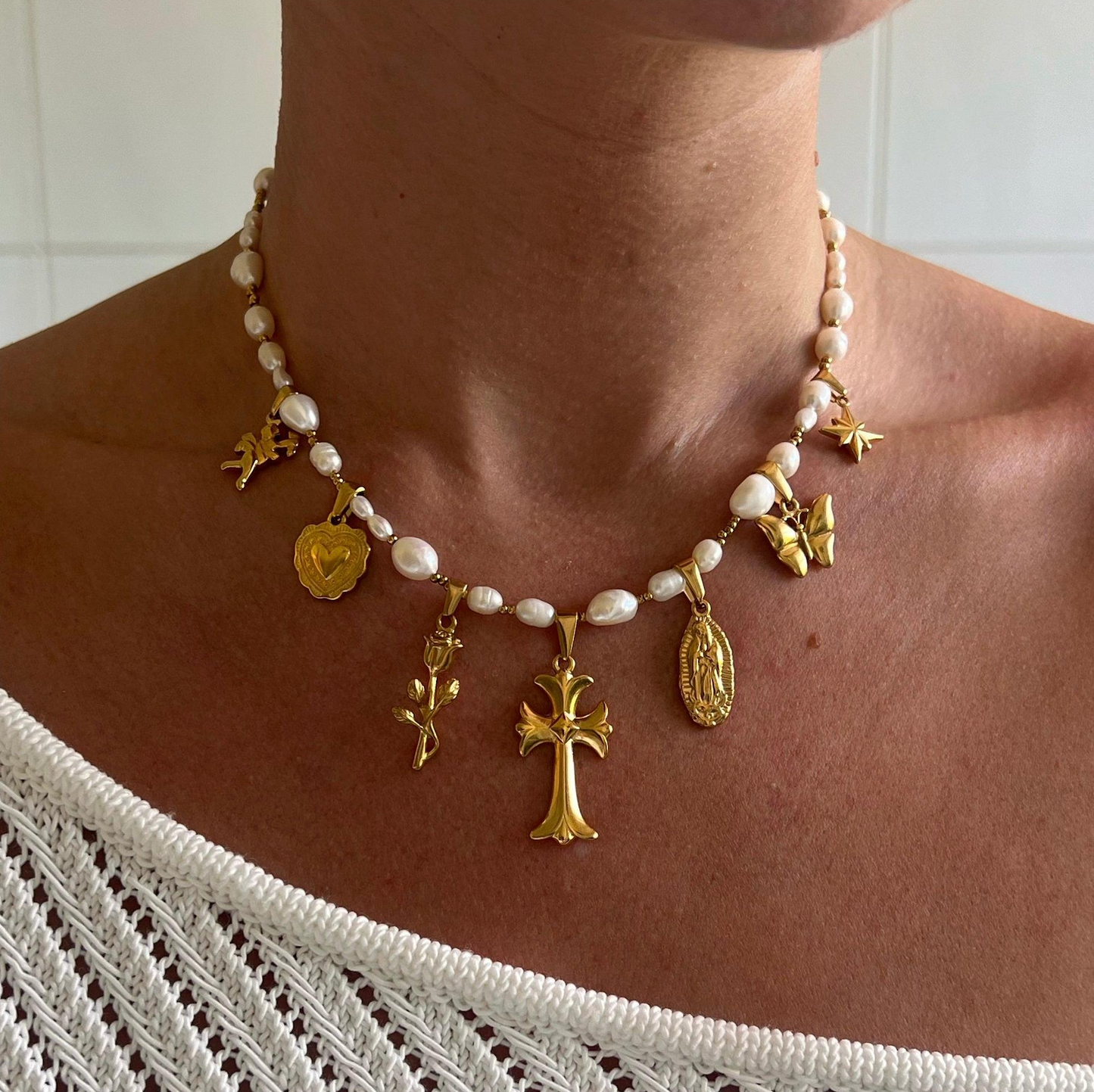 Collar Con Charms Variados