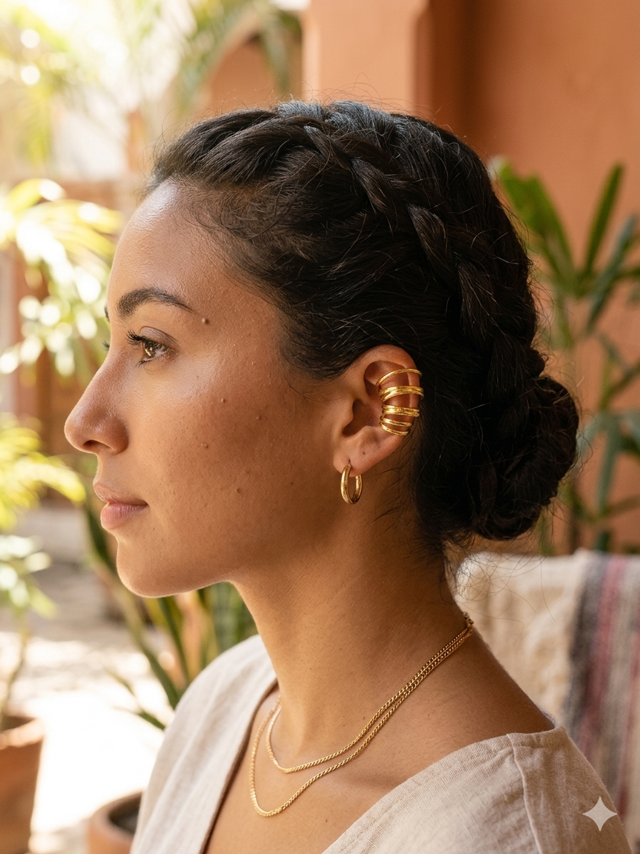 Ear cuff maxi aurora