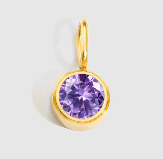 Charms Perla ( Inocencia, Prevención  Conciencia  y la piedra de nacimiento de Junio )