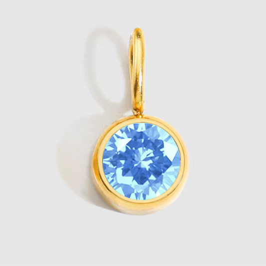 Charms Perla ( Inocencia, Prevención  Conciencia  y la piedra de nacimiento de Marzo