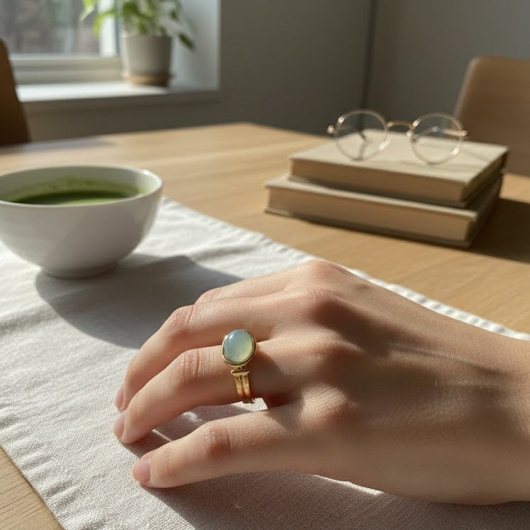 Anillo Jade