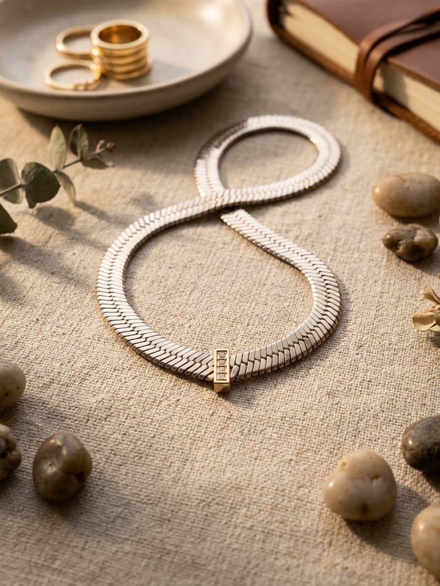 Cadena silver diamond