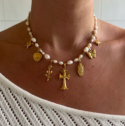 Collar Con Charms Variados