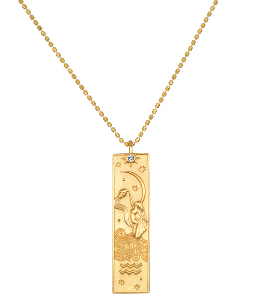 Collar Zodiaco Historia de Aquario