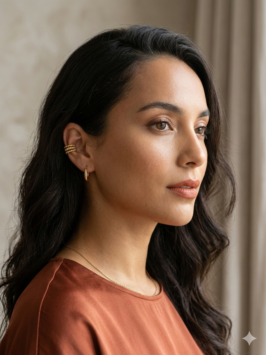 Ear cuff mini rut